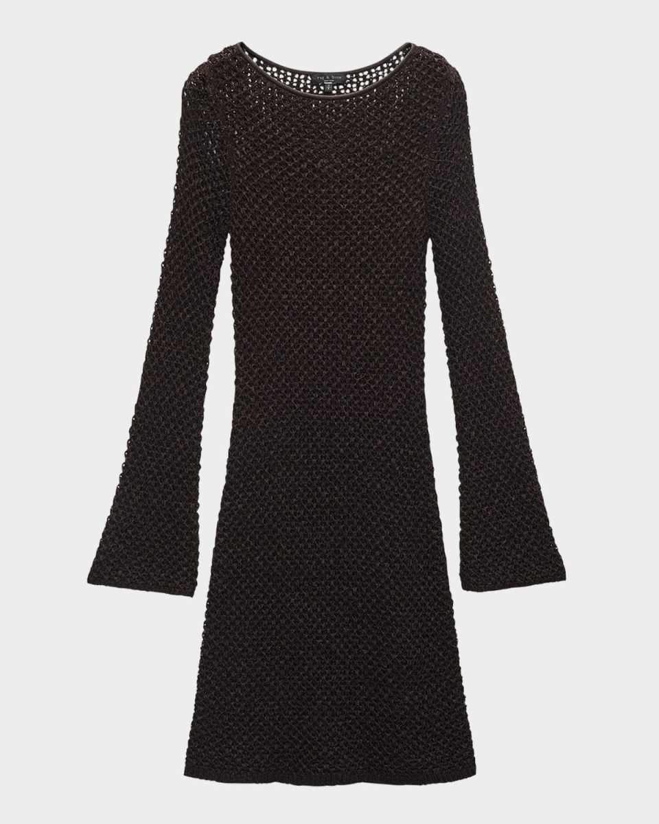 Ellie Long-Sleeve Midi Dress